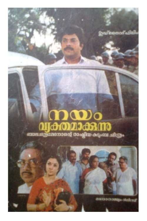 Nayam Vyakthamaakkunnu